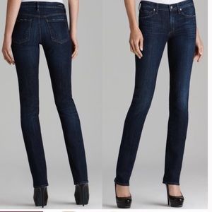 Citizens of Humanity High Waist Straight Leg Jeans